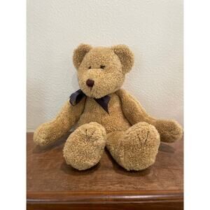Boyd’s Bear Collection Plush Bear Brown 1991-1998 with Blue Bow Vintage
